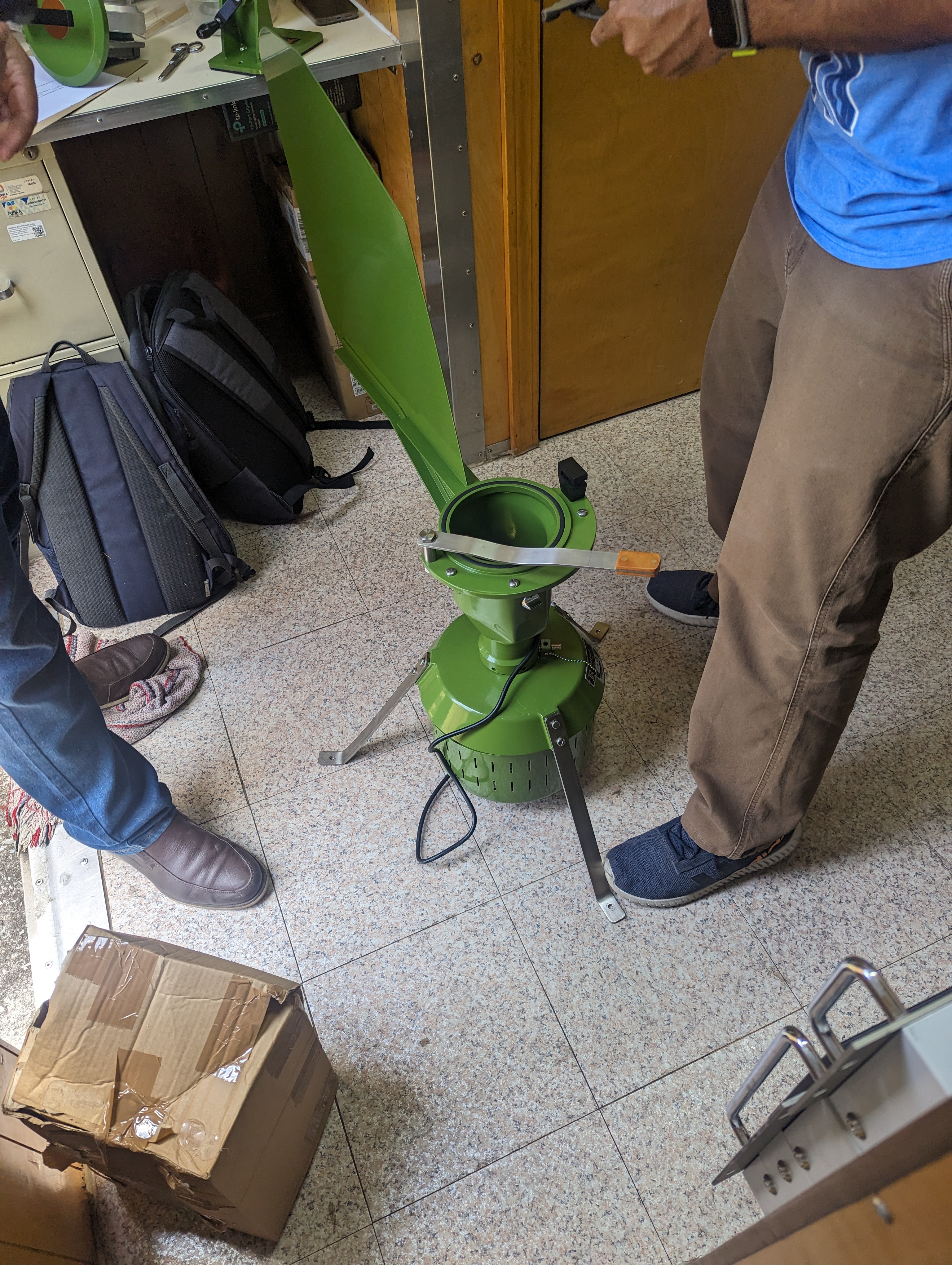 Instalación en campo